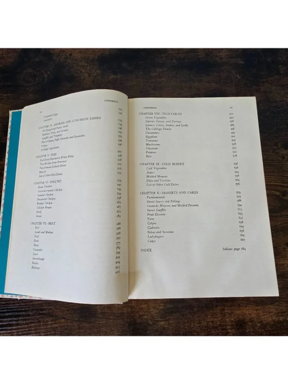 Mastering the Art of French Cooking Julia Child Cookbook Recipe 1961 HC 1964 8th